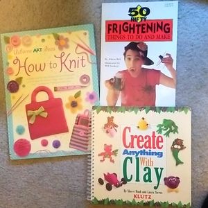 3  Teen/kid craft books in excellent condition